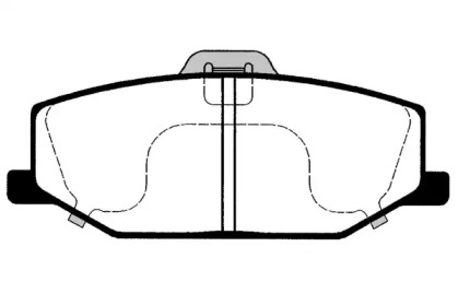 Комплект тормозных колодок RAICAM RA.0351.0