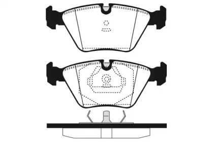 Комплект тормозных колодок RAICAM RA.0393.0