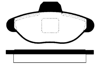 Комплект тормозных колодок RAICAM RA.0418.0