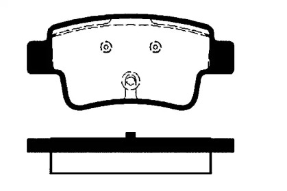 Комплект тормозных колодок RAICAM RA.0419.0