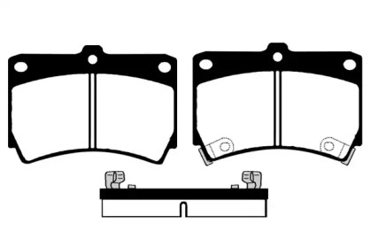 Комплект тормозных колодок RAICAM RA.0473.0