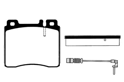 Комплект тормозных колодок RAICAM RA.0497.2