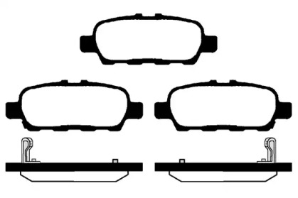 Комплект тормозных колодок RAICAM RA.0526.2