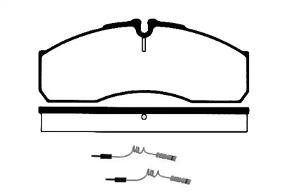 Комплект тормозных колодок RAICAM RA.0530.4