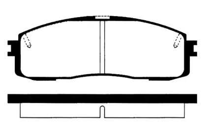 Комплект тормозных колодок RAICAM RA.0566.0