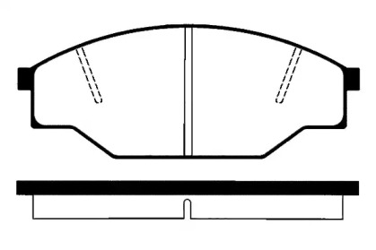 Комплект тормозных колодок RAICAM RA.0576.0