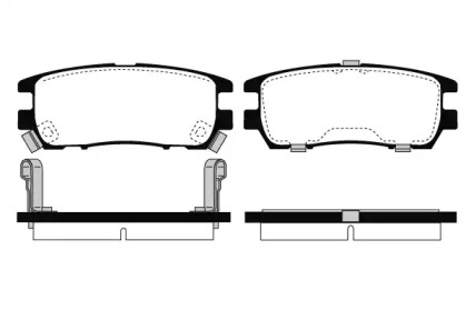 Комплект тормозных колодок RAICAM RA.0592.0