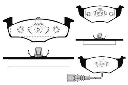 Комплект тормозных колодок RAICAM RA.0623.3