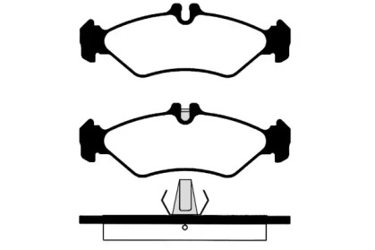 Комплект тормозных колодок RAICAM RA.0628.0
