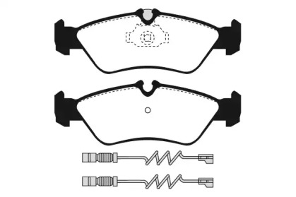 Комплект тормозных колодок RAICAM RA.0629.3