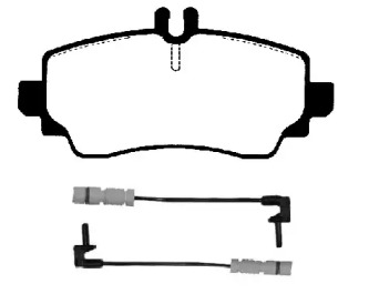Комплект тормозных колодок RAICAM RA.0656.2