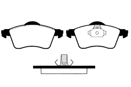 Комплект тормозных колодок RAICAM RA.0669.0