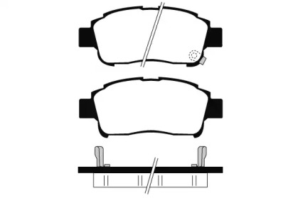Комплект тормозных колодок RAICAM RA.0679.0