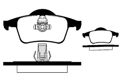 Комплект тормозных колодок RAICAM RA.0694.0