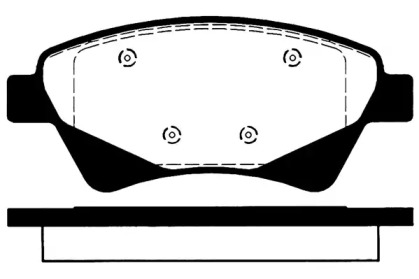 Комплект тормозных колодок RAICAM RA.0758.0