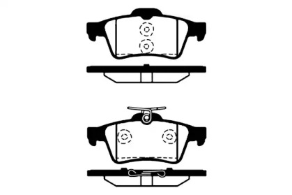 Комплект тормозных колодок, дисковый тормоз RAICAM RA.0769.3
