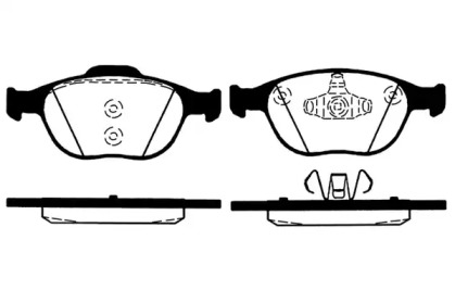 Комплект тормозных колодок RAICAM RA.0785.0