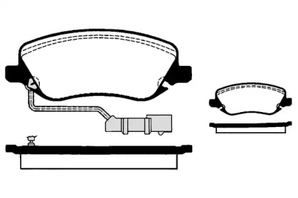 Комплект тормозных колодок RAICAM RA.0798.0