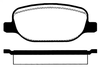 Комплект тормозных колодок RAICAM RA.0799.0