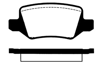 Комплект тормозных колодок RAICAM RA.0802.0