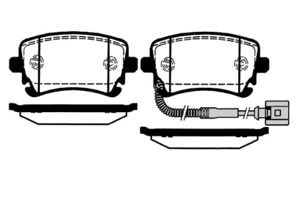 Комплект тормозных колодок RAICAM RA.0819.2