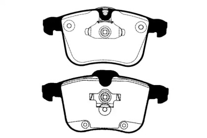 Комплект тормозных колодок RAICAM RA.0825.0