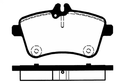 Комплект тормозных колодок RAICAM RA.0842.0