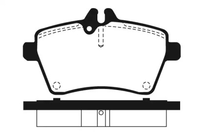 Комплект тормозных колодок RAICAM RA.0843.0