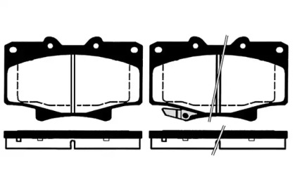 Комплект тормозных колодок RAICAM RA.0871.0