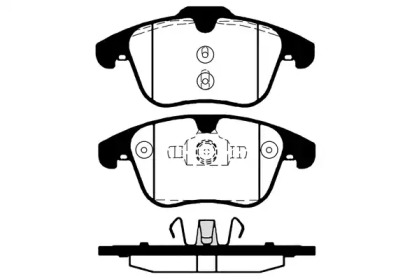 Комплект тормозных колодок, дисковый тормоз RAICAM RA.0894.0