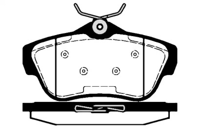 Комплект тормозных колодок RAICAM RA.0912.0