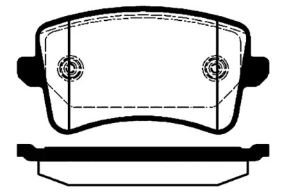 Комплект тормозных колодок RAICAM RA.0915.0