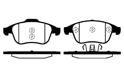 Комплект тормозных колодок RAICAM RA.0930.1