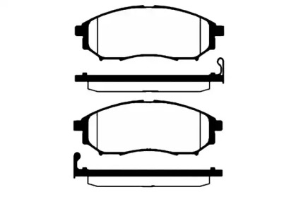 Комплект тормозных колодок RAICAM RA.0939.1