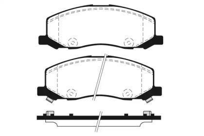 Комплект тормозных колодок RAICAM RA.0963.0