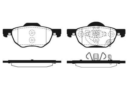 Комплект тормозных колодок RAICAM RA.0965.0