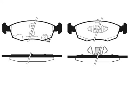 Комплект тормозных колодок RAICAM RA.0970.3
