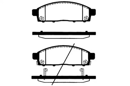 Комплект тормозных колодок RAICAM RA.0975.1