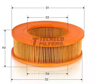 Воздушный фильтр TECNECO FILTERS AR117UT