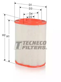 Фильтр TECNECO FILTERS AR18161-OV