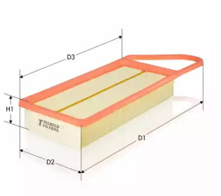 Фильтр TECNECO FILTERS AR2075PM