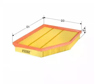 Воздушный фильтр TECNECO FILTERS AR313680PM