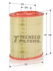 Воздушный фильтр TECNECO FILTERS AR338-OV