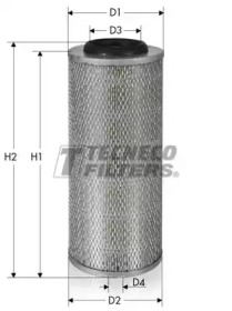 Воздушный фильтр TECNECO FILTERS AR590-I