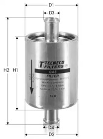 Фильтр TECNECO FILTERS GAS13