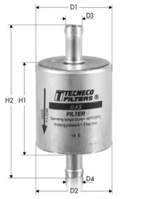 Фильтр TECNECO FILTERS GAS2