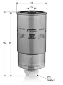 Топливный фильтр TECNECO FILTERS GS110