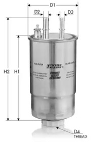 Топливный фильтр TECNECO FILTERS GS24/01