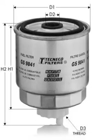 Фильтр TECNECO FILTERS GS9841