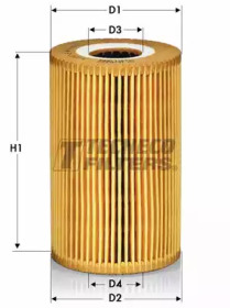 Масляный фильтр TECNECO FILTERS OL0207-E